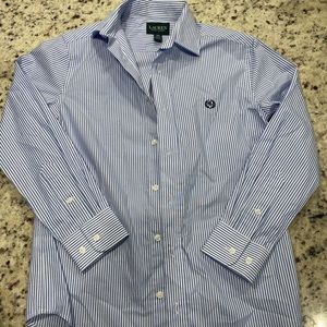 Youth boys RL button up